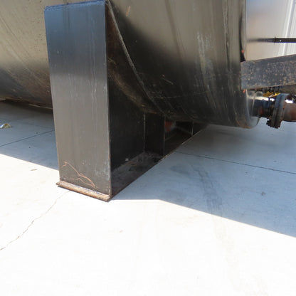6000 Gallon Aboveground Steel Single Wall Horizontal Liquid Saddle Storage Tank