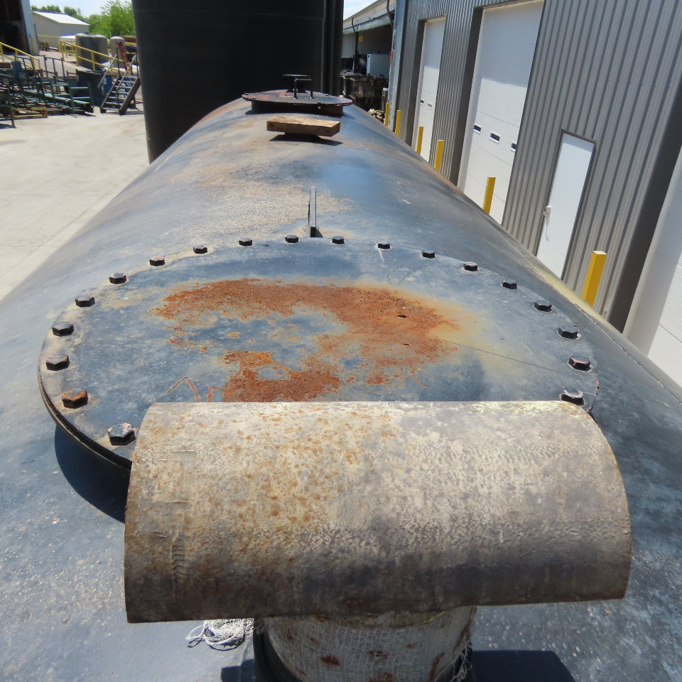 6000 Gallon Aboveground Steel Single Wall Horizontal Liquid Saddle Storage Tank