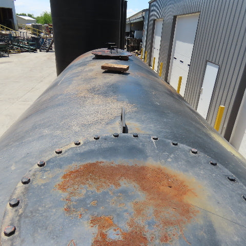 6000 Gallon Aboveground Steel Single Wall Horizontal Liquid Saddle Storage Tank