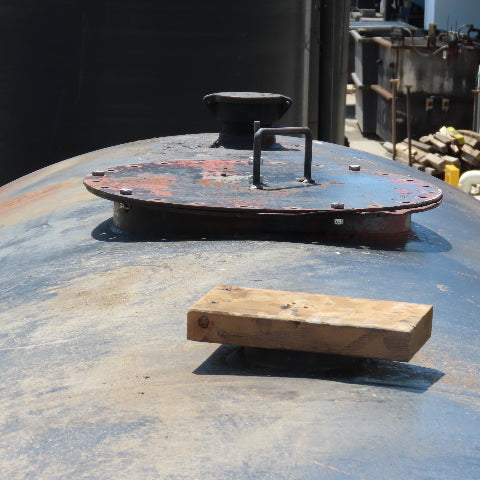 6000 Gallon Aboveground Steel Single Wall Horizontal Liquid Saddle Storage Tank
