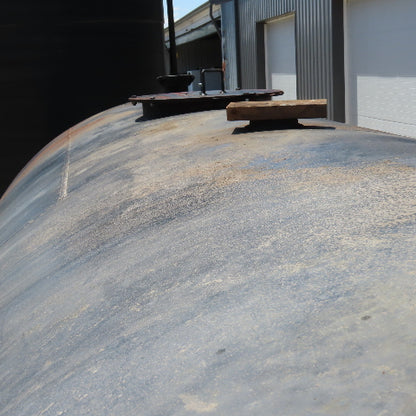 6000 Gallon Aboveground Steel Single Wall Horizontal Liquid Saddle Storage Tank