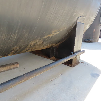 6000 Gallon Aboveground Steel Single Wall Horizontal Liquid Saddle Storage Tank