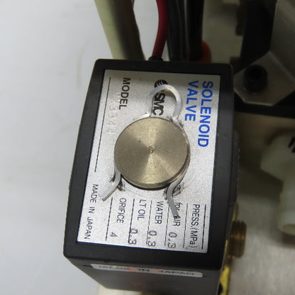 A051176 Pneumatic Assembly GBS35D-26150-15YC Gear Motor SMC VX3344