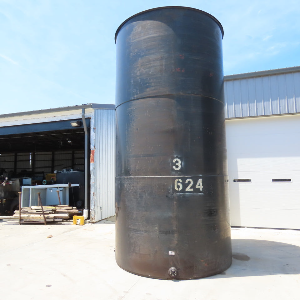 Stanwade Metal 6000 Gallon Vertical Single Wall Aboveground Oil Storage Tank