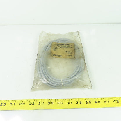 Turck RK 4.6T-6/S618 Euro Fast Cordset Cable 5-Pin Straight Female