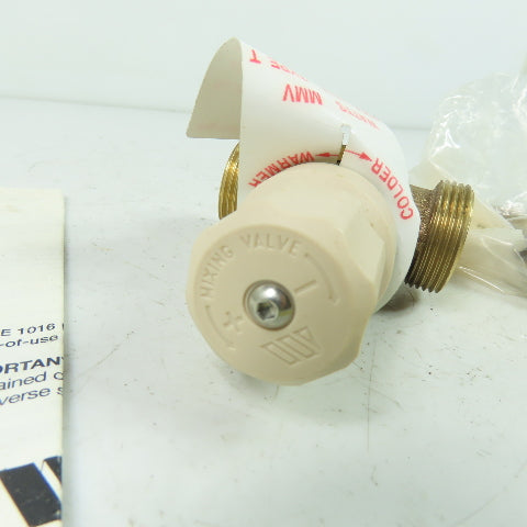 Watts MMV-UT Type T Asse 1016 1/2 Thermostatic Mixing Valve 150PSI Range60-120°F
