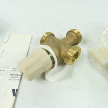Watts MMV-UT Type T Asse 1016 1/2 Thermostatic Mixing Valve 150PSI Range60-120°F