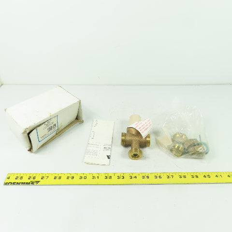 Watts MMV-UT Type T Asse 1016 1/2 Thermostatic Mixing Valve 150PSI Range60-120°F