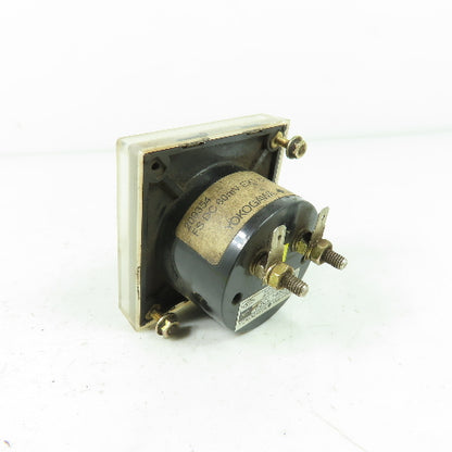 Yokogawa 209354 0-400 Amp Panel Meter FS DC 60mV EXT Shunt