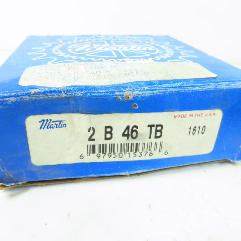 Martin 2 B 46 TB Groove Conventional Taper Bushed Sheave 2B4.6 VT-1610