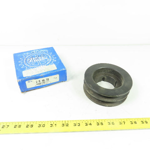 Martin 2 B 46 TB Groove Conventional Taper Bushed Sheave 2B4.6 VT-1610