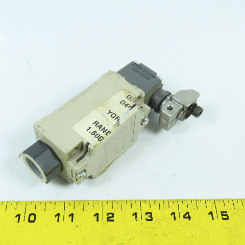 Omron D4B-4116N Limit Switch 2A 400V W/ D4B-0010N Operating Head