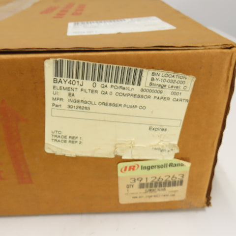 Ingersoll Rand 39126263 Air Filter Element Replacement NEW