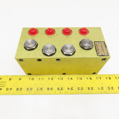 Modular Controls MCD-2533 4 Way Solenoid Control Valve Assembly No Coils