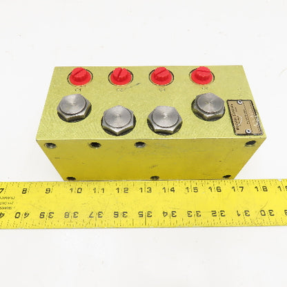 Modular Controls MCD-2533 4 Way Solenoid Control Valve Assembly No Coils