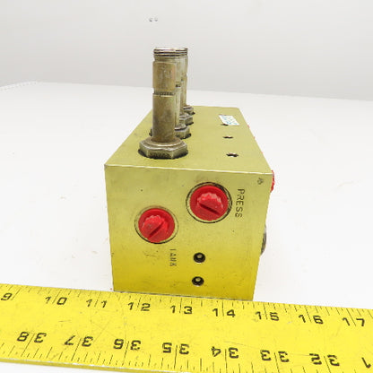 Modular Controls MCD-2533 4 Way Solenoid Control Valve Assembly No Coils