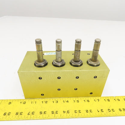 Modular Controls MCD-2533 4 Way Solenoid Control Valve Assembly No Coils