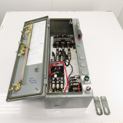 Allen Bradley 512-CJB-3E-5G-6XGP-24R Nema 2 Combination Motor Starter 25HP 480V