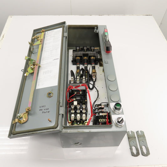 Allen Bradley 512-CJB-3E-5G-6XGP-24R Nema 2 Combination Motor Starter 25HP 480V