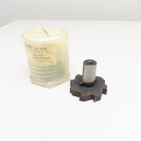 Komet Dihart Z341.53.035 99.470mm +.060/-0 End Face Mill Cutter 1-1/4" Shank
