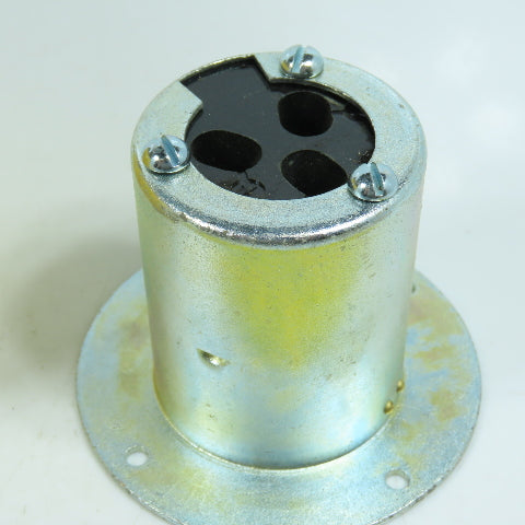Hubbell HBL3777 Twist-Lock Flanged Inlet Armored 2-Pole 3-Wire