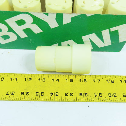 Bryant Nylon Twist Lock 20A 125V 2-Pole 3-Wire Lot Of 10