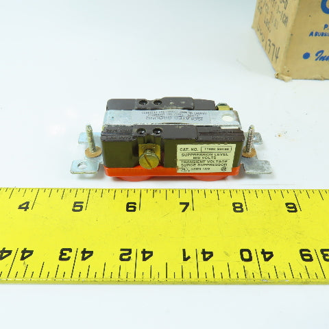 Challenger 11590-1GR Orange Transient Voltage Surge Suppressor 15A 125V Lot/12