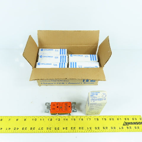 Challenger 11590-1GR Orange Transient Voltage Surge Suppressor 15A 125V Lot/12