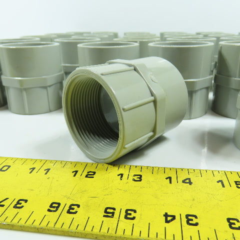 Scepter Ipex 77045 1-1/2" PVC Threaded Female Conduit Adapter Lot Of 25