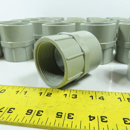 Scepter Ipex 77045 1-1/2" PVC Threaded Female Conduit Adapter Lot Of 25