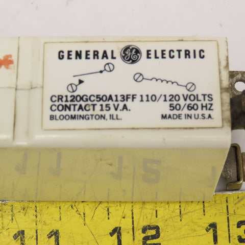 General Electric CR120GC50A13FF Contact Relay 110/120V