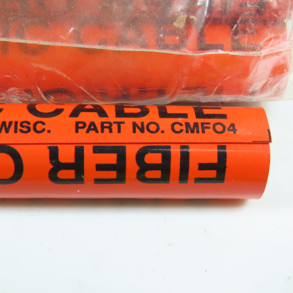 HellermannTyton CMFO4 Fiber Optic Cable Marker 4" Long x 4" Lot Of 24