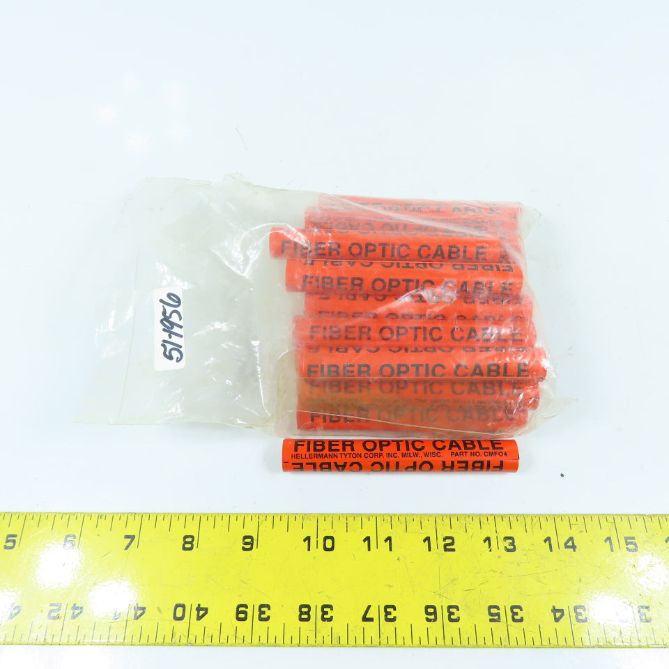 HellermannTyton CMFO4 Fiber Optic Cable Marker 4" Long x 4" Lot Of 24