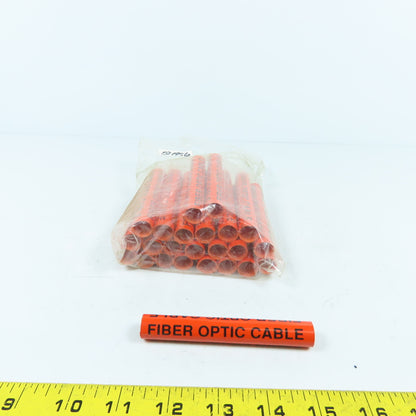 HellermannTyton CMFO4 Fiber Optic Cable Marker 4" Long x 4" Lot Of 24