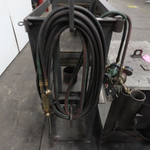 Hobart Excel-Arc 500 CC 36VDC ARC Stick Welder 400A Cutting Torch Handling Rack