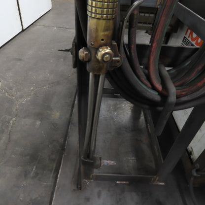 Hobart Excel-Arc 500 CC 36VDC ARC Stick Welder 400A Cutting Torch Handling Rack