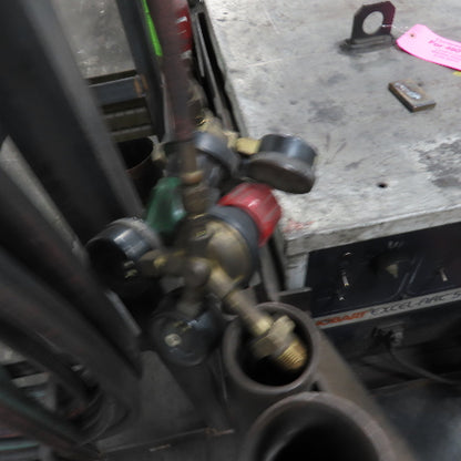 Hobart Excel-Arc 500 CC 36VDC ARC Stick Welder 400A Cutting Torch Handling Rack