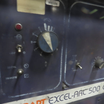 Hobart Excel-Arc 500 CC 36VDC ARC Stick Welder 400A Cutting Torch Handling Rack