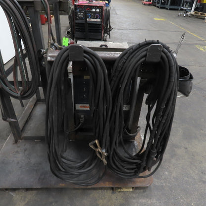 Hobart Excel-Arc 500 CC 36VDC ARC Stick Welder 400A Cutting Torch Handling Rack