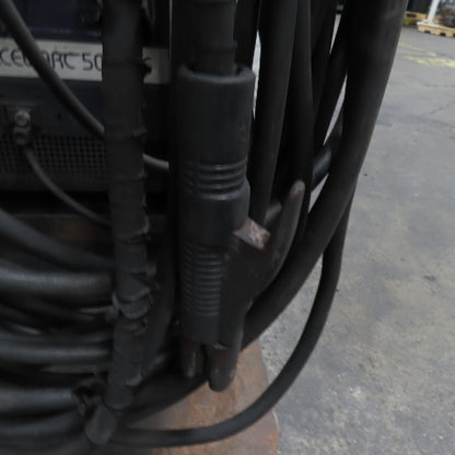 Hobart Excel-Arc 500 CC 36VDC ARC Stick Welder 400A Cutting Torch Handling Rack