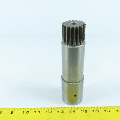 Fanuc S604A0 Servo Motor Shaft Adapter 35mm x 18 Tooth Spline 7-1/4" Long