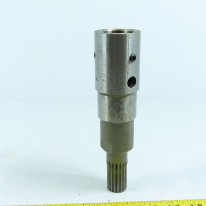 Fanuc S4423GO Servo Motor Shaft Adapter 35mm x 18 Tooth Spline 7-5/8" Long