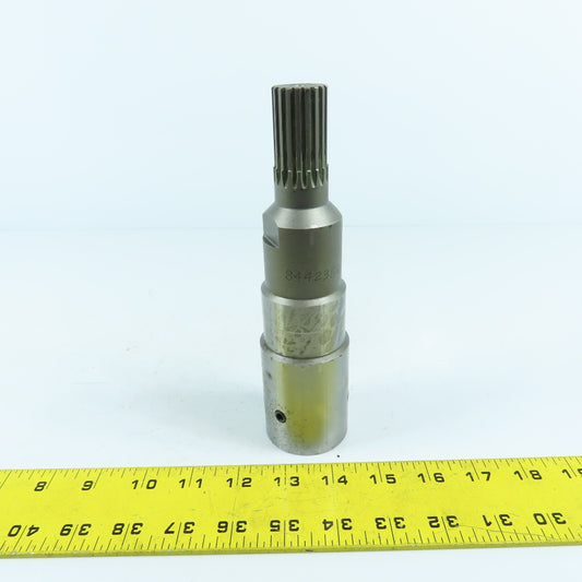 Fanuc S4423GO Servo Motor Shaft Adapter 35mm x 18 Tooth Spline 7-5/8" Long
