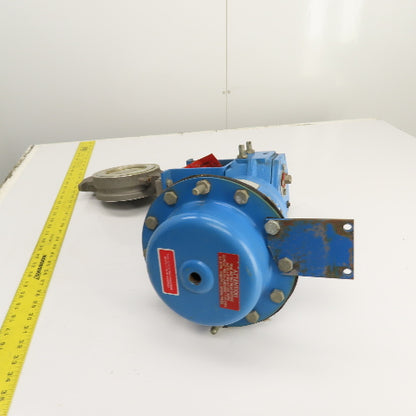 Neles Jamesbury 815W 11 3600TT 4" Wafer-Sphere Stainless Valve & Quadra Actuator