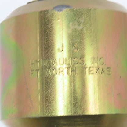 Hydraulics Inc J4 1-1/4" (-20) JIC Male x 1-1/4" ORB Male Rotary Union Elbow 90°