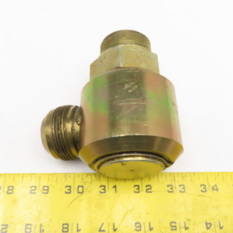 Hydraulics Inc J4 1-1/4" (-20) JIC Male x 1-1/4" ORB Male Rotary Union Elbow 90°