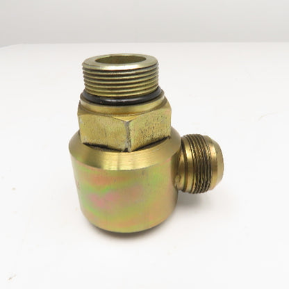 Hydraulics Inc J4 1-1/4" (-20) JIC Male x 1-1/4" ORB Male Rotary Union Elbow 90°