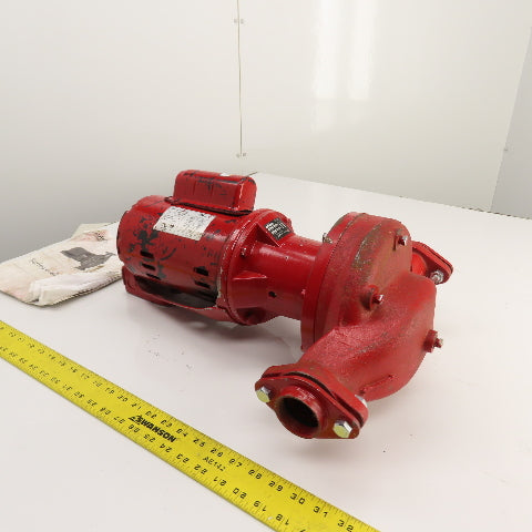 Bell & Gossett e613S 3/4HP Hydronic Centrifugal Pump 115/230V 1PH 1.5x6.25