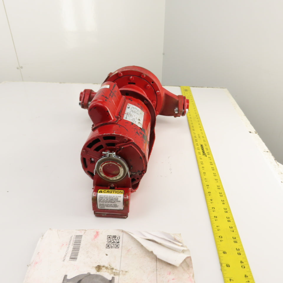 Bell & Gossett e613S 3/4HP Hydronic Centrifugal Pump 115/230V 1PH 1.5x6.25