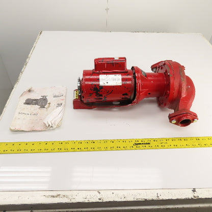Bell & Gossett e613S 3/4HP Hydronic Centrifugal Pump 115/230V 1PH 1.5x6.25